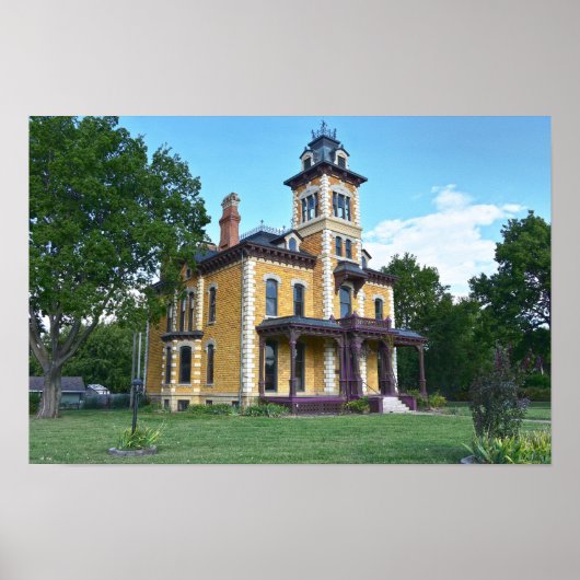 Poster Manoir Lebold, Abilene, Kansas (Devant)