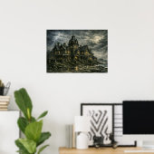 Poster Manoir Victorien par BurnsInHell (Bureau à domicile)