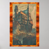 Poster Manor house (Devant)