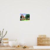 Poster Manor House York par Farida Greenfield (Cuisine)
