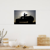 Poster Mans Marine MK-19 40mm Machine Gun (Cuisine)