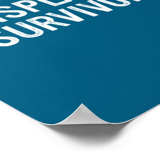 Poster Mansplainer Survivor Funny Simple Design  (Coin)