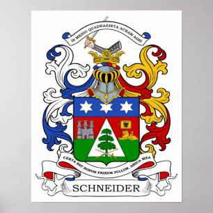 Poster Manteau de Schneider des bras faits sur commande