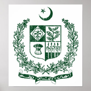 Poster Manteau du Pakistan des bras