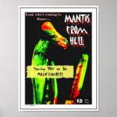 Poster Mantis de l'enfer (Devant)