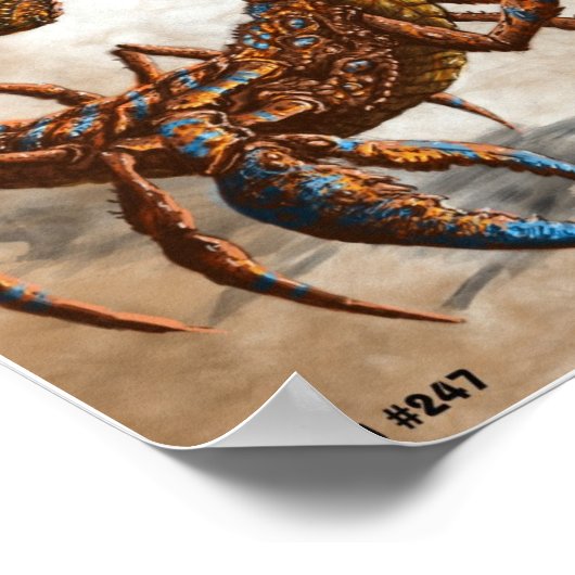 Poster Mantis Scorpion (Coin)