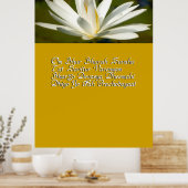Poster Mantra de Gayatri (Cuisine)