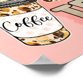 Poster Mantra pour les amateurs de café (Coin)