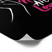 Poster Manucure à ongles amoureux à ongles (Coin)