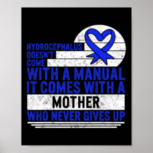 Poster Manuel de sensibilisation Blue Ribbon Neurochirurg