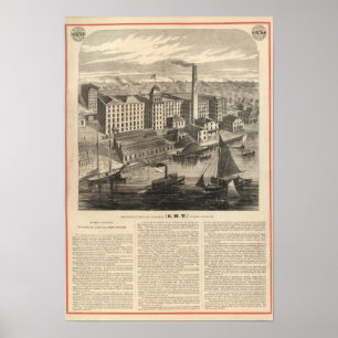 Poster Manufactory of Clark's ONT Spool Cotton