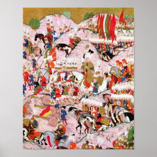 Poster manuscrit du nom de famille