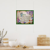 Poster Manuscrit du printemps (Cuisine)