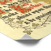 Poster Manuscrit éclairé de la Sainte Trinité (Coin)