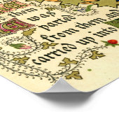 Poster Manuscrit lumineux pour l'Ascension (Coin)