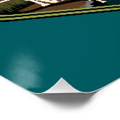 Poster Manuxet River Tidal Marshlands Innsmouth Vintage (Coin)