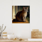Poster Manx Cat (Cuisine)
