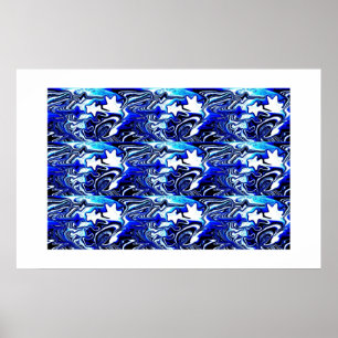Poster Many dancing water spirits