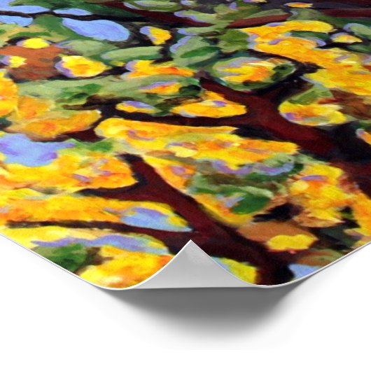 Poster Manzanita en automne (Coin)