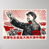 Poster Mao Zedong (Devant)