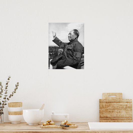 Poster Mao Zedong (Cuisine)