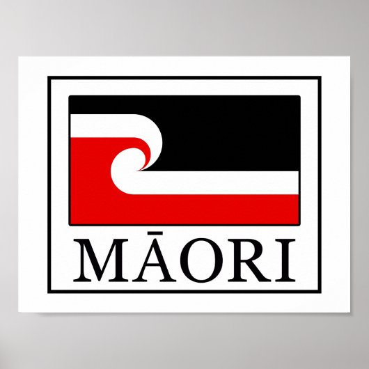 Poster Maori (Devant)