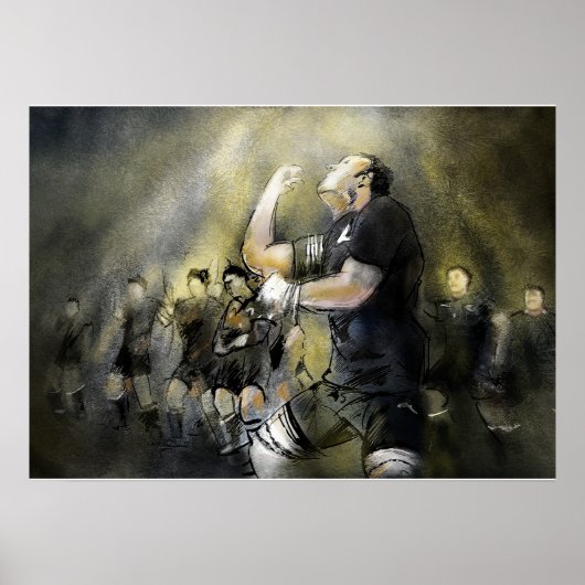 Poster Maori Haka (Devant)