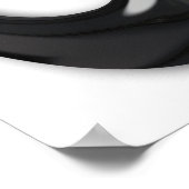 Poster Maori-Poisson Hook-obsidian (Coin)