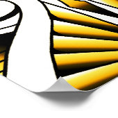 Poster Maori, tatouage tribal (Coin)