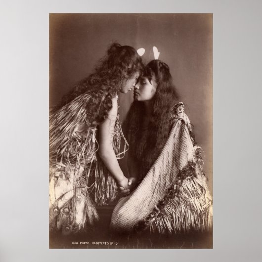 Poster Maori Women, Nouvelle-Zélande (Devant)