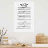 Poster Maoz Tzur Hanoukka Chanson Hébreu complet et trans (Cuisine)