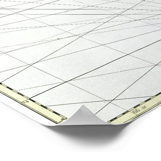 POSTER MAP 1775 (Coin)