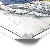 POSTER MAP : CIVIL WAR, 1864 (Coin)