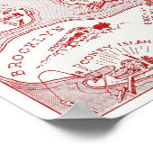 Poster MAP : MANHATTAN, c1935 (Coin)