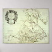 Poster Map of Canada (Devant)