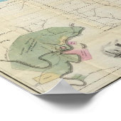 Poster Map of Eastern Kansas (Coin)