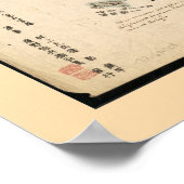 Poster Map of Japan (1779) (Coin)