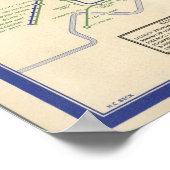 Poster Map of London's Underground Railways (Coin)