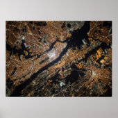 Poster Map Of New York City (Devant)