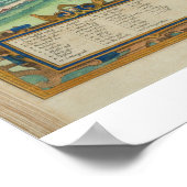 Poster Map of Salzburg, from 'Civitates Orbis Terrarum' b (Coin)