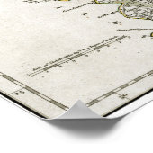 POSTER MAP OF STAFFORDSHIRE 1793 (Coin)