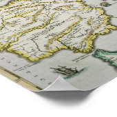 Poster Map of the Empire of Charlemagne (Coin)