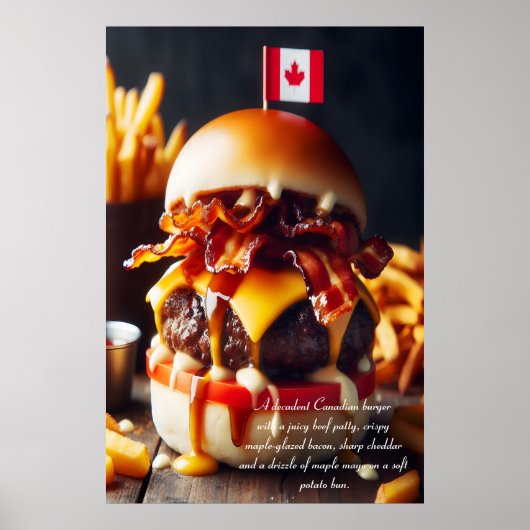 Poster Maple Leaf Munchies : Classique canadien 24x36 (Devant)