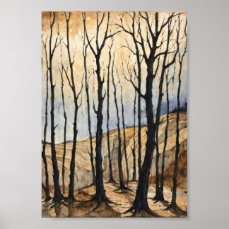Poster Maple Woods