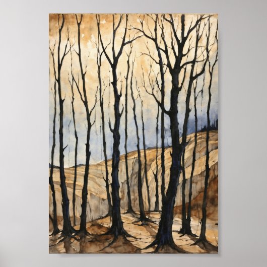 Poster Maple Woods (Devant)