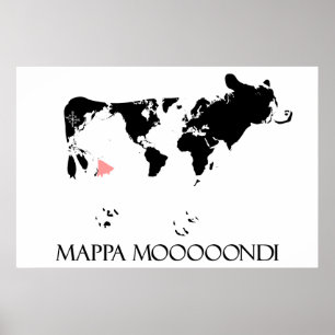 Poster Mappa Mooooondi