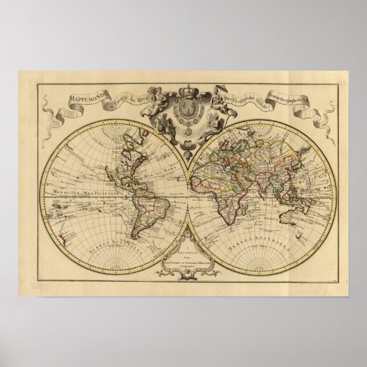 Poster Mappemonde (Devant)