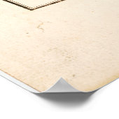 Poster Mappemonde a l'usage du roy (World Map from 1720) (Coin)