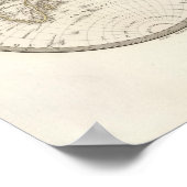 Poster Mappemonde - Carte du monde (Coin)