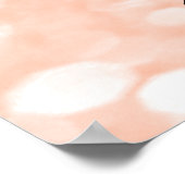 Poster Maquillage Beauté Salon Nom Rose Gold Peach Eyebro (Coin)